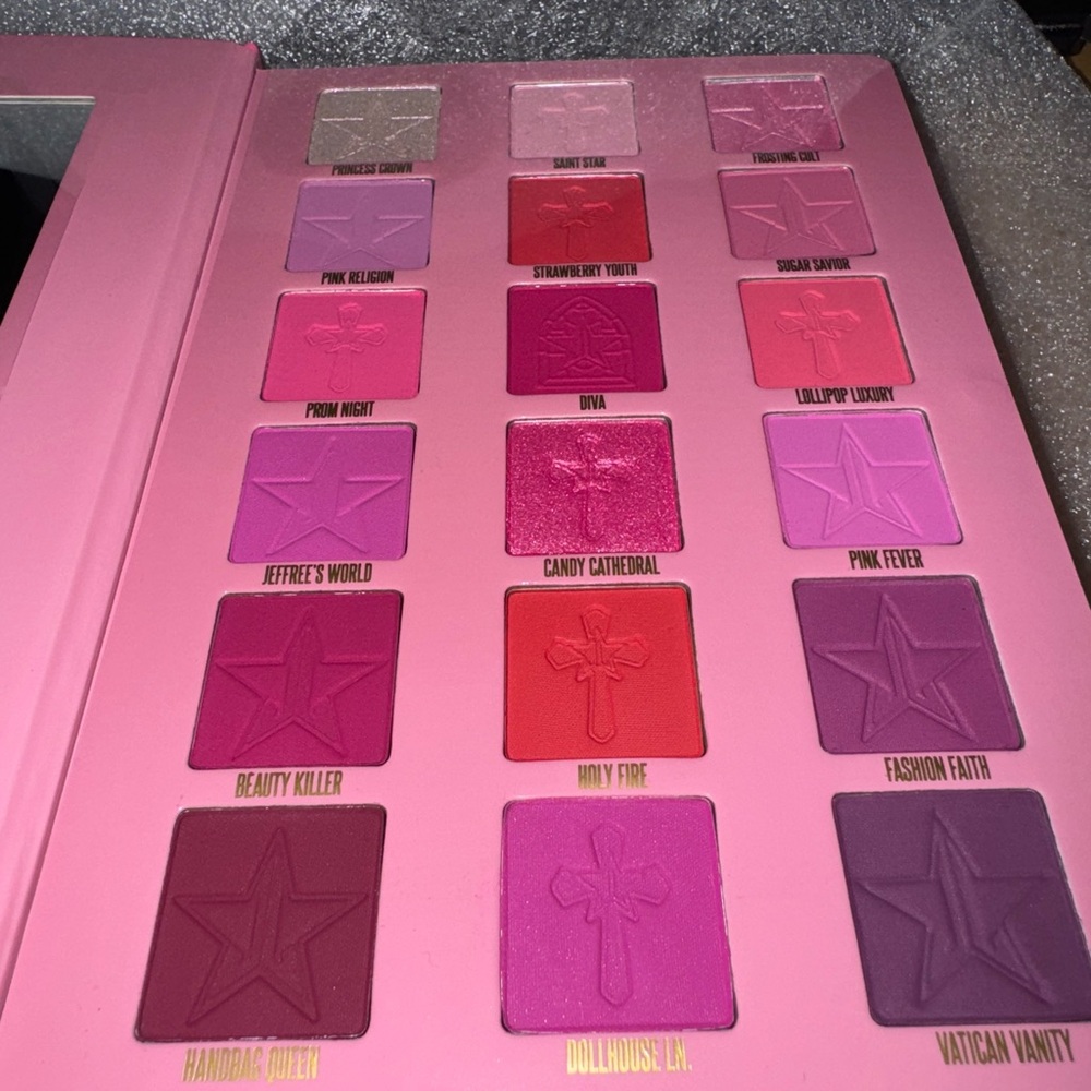Jeffree Star Cosmetics Pink Religion Palette - BNIB - Picture 4 of 7